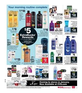 CVS Weekly Ad Cosmetics Dec 31 - Jan 6 2018