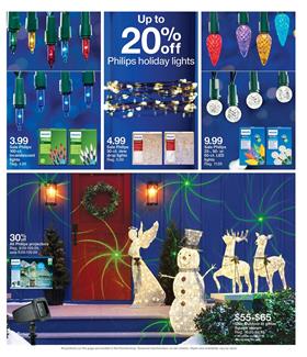 Target Ad Christmas Decoration Dec 10 - 16, 2017
