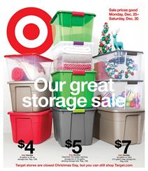 Target Weekly Ad Deals Dec 25 - 30, 2017
