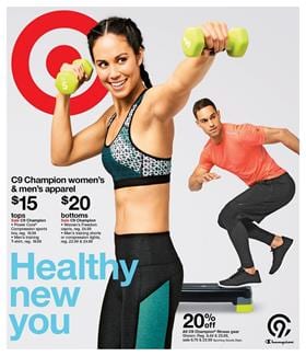 Target Weekly Ad Fitness Dec 31 - Jan 6 2018