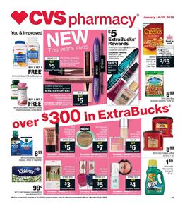 CVS Weekly Ad Deals January 14 - 20, 2018