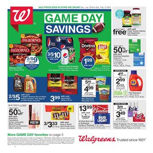 Walgreens Weekly Ad Valentine's Day Jan 28 - Feb 3, 2018