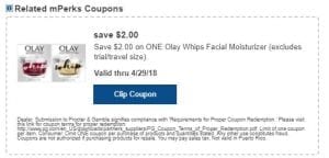 Olay Product Coupons