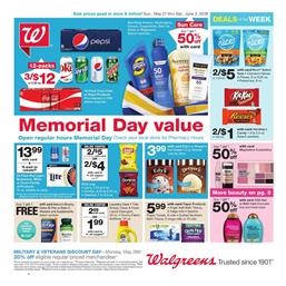Walgreens Weekly Ad Deals May 27 Jun 2 2018