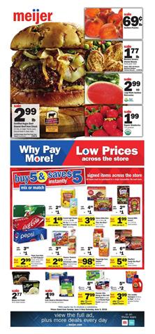 Meijer Weekly Ad Mix or Match Sale Jun 3 9 2018