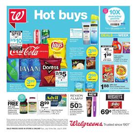Walgreens Weekly Ad Coupon Savings July 15 21 2018
