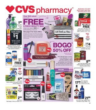 CVS Weekly Ad Deals September 2 8 2018