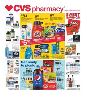 CVS Weekly Ad Pharmacy Sale Aug 26 Sep 1 2018