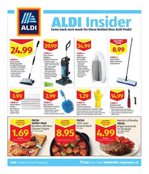 Aldi Insider Ad Deals Sep 26 Oct 2 2018