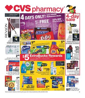 CVS Weekly Ad Halloween Sale Oct 28 Nov 3 2018