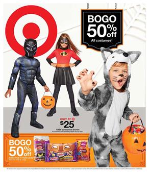 Target Weekly Ad Halloween Sale Oct 14 20 2018