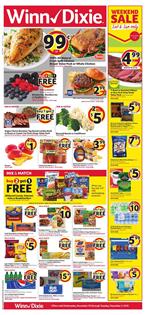 Winn Dixie Weekly Ad Grocery Sale Nov 28