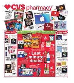 CVS Weekly Ad Christmas Last Minute Dec 23 29 2018