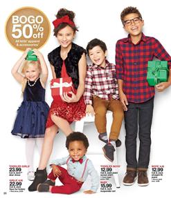Target Ad Holiday Kids Clothing Dec 9 15 2018