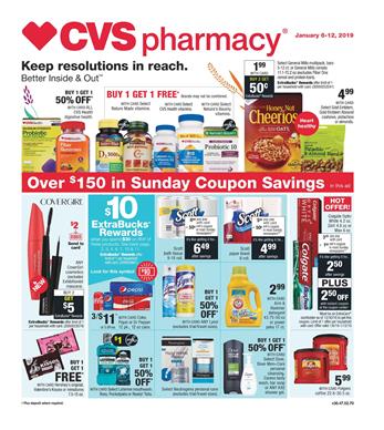 CVS Weekly Ad Pharmacy Jan 6 12 2019