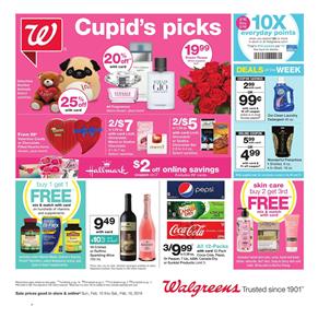 Walgreens Weekly Ad Supermarket Deals Feb 10 16 2019