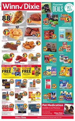 Winn Dixie Weekly Ad Grocery Sale May 1 7 2019