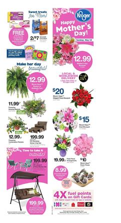 Kroger Ad Mothers Day Gifts May 8 14 2019