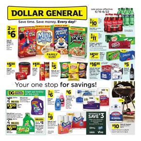 Dollar General Weekly Ad Deals Jun 16 22 2019
