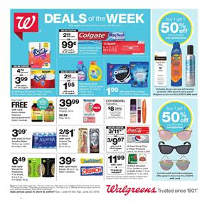 Walgreens Weekly Ad Grocery Deals Jun 16 22 2019