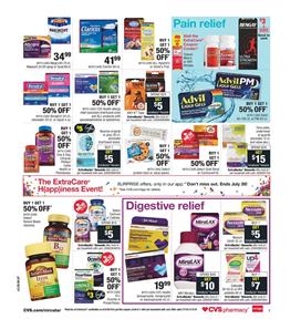 CVS Weekly Ad Pharmacy ExtraBucks Jul 7 13 2019