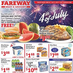 Fareway Weekly Ad Deals Jun 26 Jul 3 2019