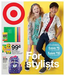Target Weekly Ad Back to School Sale Jul 19 27 2019