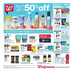 Walgreens Weekly Ad Beauty Deals Jul 21 27 2019