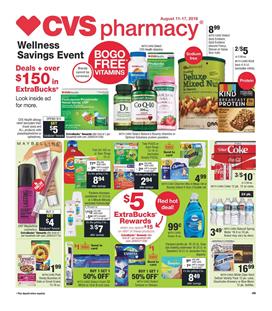 CVS Beauty Extrabucks Weekly Ad Aug 11 17 2019