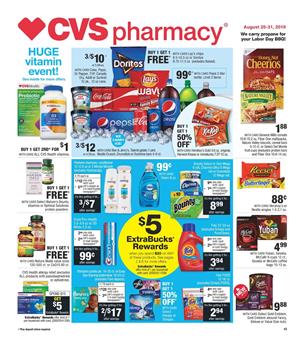 CVS Sales Weekly Ad Aug 25 31 2019