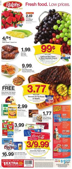Ralphs Grocery Sale Weekly Ad Aug 7 13 2019