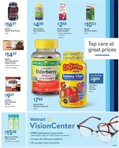 Walmart Vitamins Weekly Ad Deals Aug 11 29 2019