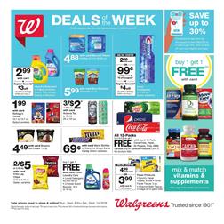 Walgreens Grocery Sale Weekly Ad Sep 8 14 2019
