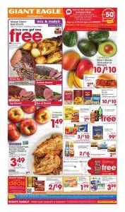 Giant Eagle Weekly Ad Sale Oct 24 30 2019