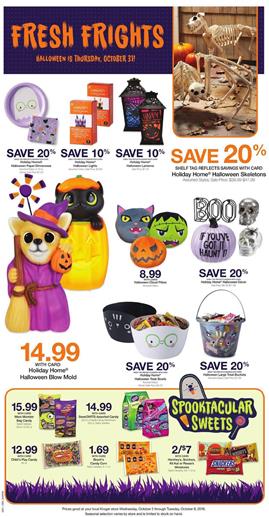 Kroger Halloween Sale Oct 2 8 2019