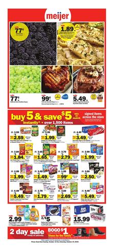 Meijer Weekly Ad Buy 5 Save 5 Sale Oct 13 19 2019