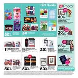 Walgreens Gift Cards Sep 29 Oct 5 2019