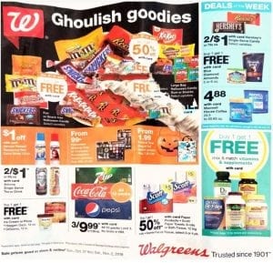 Walgreens Weekly ad Preview Oct 27 Nov 2 2019