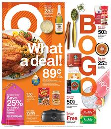 Target Ads Holiday Foods Nov 17 23 2019