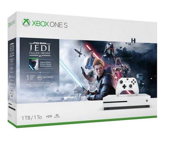 Xbox One S Star Wars Jedi Fallen Order Bundle Black Friday 2019