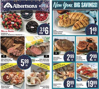Albertsons Weekly Ad Preview Dec 26 Jan 1