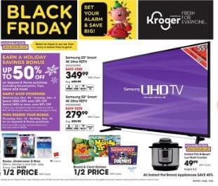 Kroger Black Friday Ad Home Products 2019