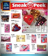 ALDI Ad Valentine's Day Sale Jan 26 - Feb 1, 2020