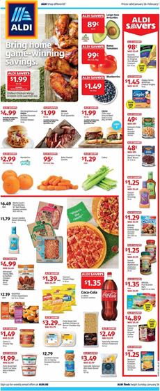 ALDI Weekly Ad Grocery Jan 26 - Feb 1, 2020