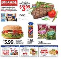 Fareway Weekly Ad Boneless New York Steak $3.99