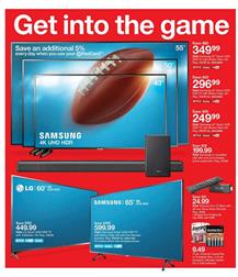 Target TV Sale Jan 26 - Feb 1, 2020