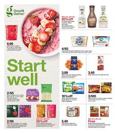 Target Weekly Ad Healthy Foods Jan 5 - 11, 2020