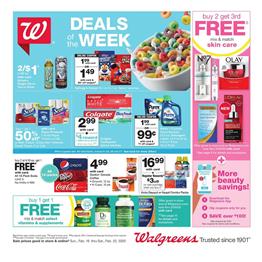 Walgreens Vitamin Sale Feb 16 22 2020