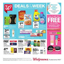 Walgreens Weekly Ad Sale Mar 22 - 28, 2020