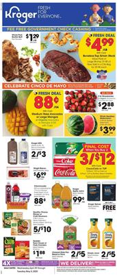 Kroger Ad Grocery Sale Apr 29 - May 5, 2020
